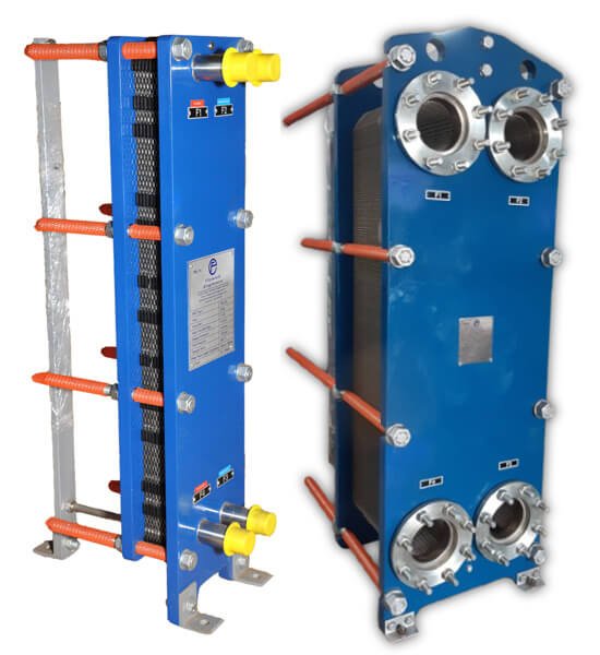 Plate Type Heat Exchanger, We are Manufacturer, Supplier, Exporter of Plate Type Heat Exchangers, Plate Type Heat Exchanger, Karnataka, India, Africa & Gulf Countries.